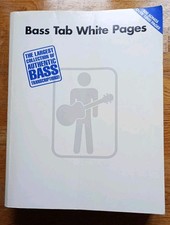 Bass tab white for sale  BUCKFASTLEIGH