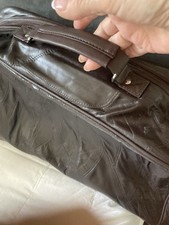 Brown patchwork leather for sale  BO'NESS
