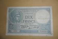 Billet francs bleu d'occasion  Cosne-Cours-sur-Loire