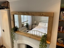 Handmade wooden mirror for sale  NORWICH
