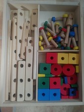 Holzkonstruktionsspielzeug hoc gebraucht kaufen  Leutkirch im Allgäu