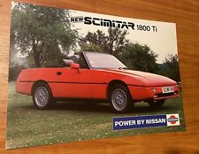 Reliant scimitar 1800 for sale  COLCHESTER