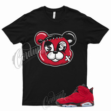 Camisa STITCH para combinar 6 retrô Toro Bravo Varsity University Red Bred Flu Game 1 comprar usado  Enviando para Brazil