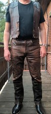 Motorrad lederweste herren gebraucht kaufen  Wrestedt