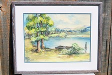 Watercolor painting landscape for sale  San Antonio