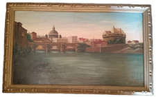 Antico dipinto olio usato  Roma