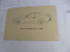 Porsche 924 schild gebraucht kaufen  Mannheim