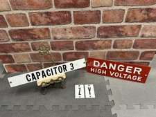 Signs porcelain original for sale  Moorpark