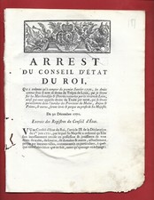 1771 carrest roi d'occasion  Expédié en Belgium
