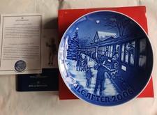 Piatto natale bing usato  Borgomanero