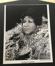 Riginal autogramm aretha gebraucht kaufen  Epfendorf