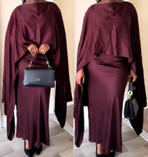 Zara burgandy satin d'occasion  Expédié en Belgium