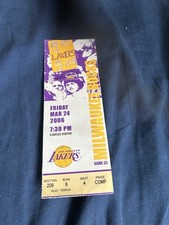 Lakers ticket stub for sale  Lakewood