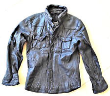 Blouson cuir noir d'occasion  Biot