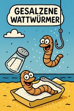 Gesalzene wattwürmer im gebraucht kaufen  Ostseebad Göhren