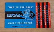 Lucas cycle equiptment for sale  MILTON KEYNES