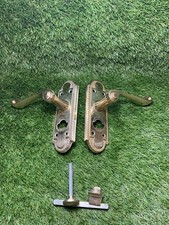 Pair brass lever for sale Pair brass lever for sale  ASHFORD