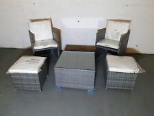 Grey rattan cube for sale  ILKESTON