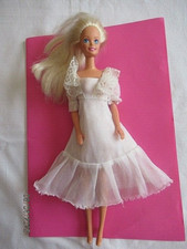 Barbie white dress d'occasion  Expédié en Belgium