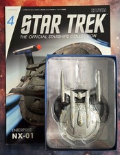 Eaglemoss Star Trek #4 Enterprise NX-01 Protótipo NX-Class com Magazine e Caixa, usado comprar usado Eaglemoss Star Trek #4 Enterprise NX-01 Protótipo NX-Class com Magazine e Caixa, usado comprar usado  Enviando para Brazil