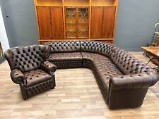 Ecksofa chesterfield echtleder gebraucht kaufen  Lage