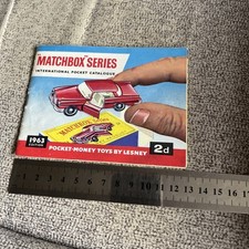 1963 matchbox toys for sale  MANCHESTER