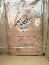 Austin eight original for sale  BATH