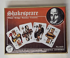 Piatnik shakespeare playing for sale  Dayton