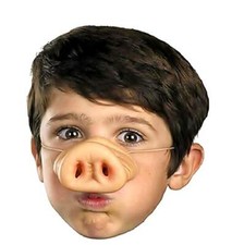 Naso maiale maschera usato  Italia