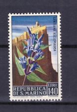 francobolli fiori san marino usato  Italia