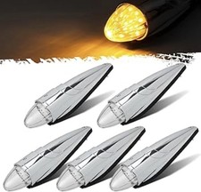 5 peças 12V-24V 17 LED âmbar torpedo marcador de cabine luzes de teto cromado lente transparente comprar usado  5 peças 12V-24V 17 LED âmbar torpedo marcador de cabine luzes de teto cromado lente transparente comprar usado  Enviando para Brazil