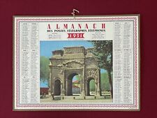 Calendrier ancien almanach d'occasion  Senlis