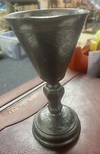 Vintage pewter goblet for sale  BIRMINGHAM