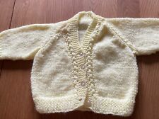 Baby cardigan hand for sale  DORCHESTER