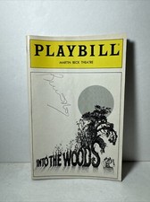 Woods playbill signed for sale  Covington