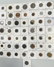 LOTE MISTO DE 50 MOEDAS DO MUNDO ESTRANGEIRO COLEÇÃO NÃO CLASSIFICADA MÉXICO, JAMACA + MAIS!! comprar usado  Enviando para Brazil