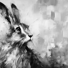 Original hare painting for sale  BROADWAY