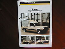 Brochure renault express d'occasion  Achicourt