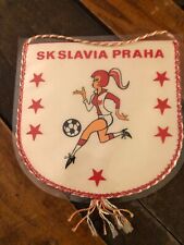 Ancien fanion pennant wimpel * SK SLAVIA PRAHA * comprar usado  Enviando para Brazil