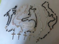 Lot wooden rosary d'occasion  Expédié en Belgium