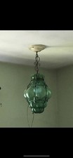 hanging italian glass light for sale  Uxbridge