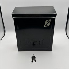 Townhouse black mailbox for sale  Elizabethport