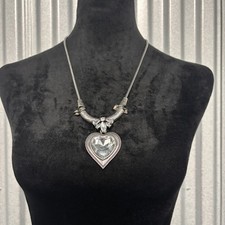 Statement heart pendant for sale  Mahwah