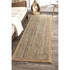 Runner rug jute for sale  LONDON