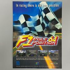 F1 Pole Position 64 Nintendo 64 N64 Fórmula Vídeo Juego 1998 Vintage Retro comprar usado  Enviando para Brazil
