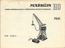 Marklin istruzioni originali usato  Grugliasco
