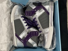 Supra Skytop - Prata/Roxo Patente - Tamanho 11.5 - Raro - Justin Bieber  comprar usado  Enviando para Brazil