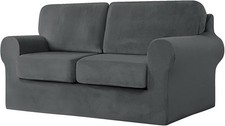 Seater sofa velvet for sale  BRADFORD