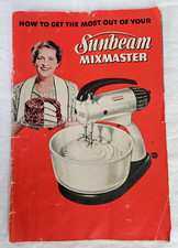 Usado, Sunbeam Mixmaster Vintage Guide – Illustrated Cake Mixer Manual comprar usado  Enviando para Brazil