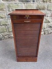 Antique mahogany tambour for sale  PONTEFRACT